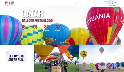 Qatar Balloon Festival is back in Qatar with more surprises starting December 9 2021